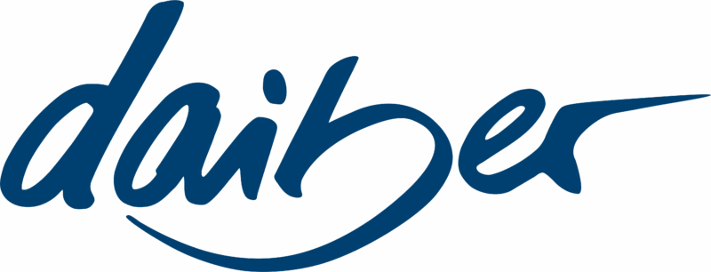 Daiber logo blau cmyk