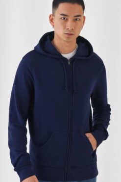 Alternative view of Kaputzen Sweatjacke - B&C Organic Inspire - Men