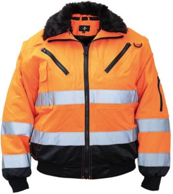 Sicherheitsjacke Hi-Vis Pilot mit Innenfutter - Korntex