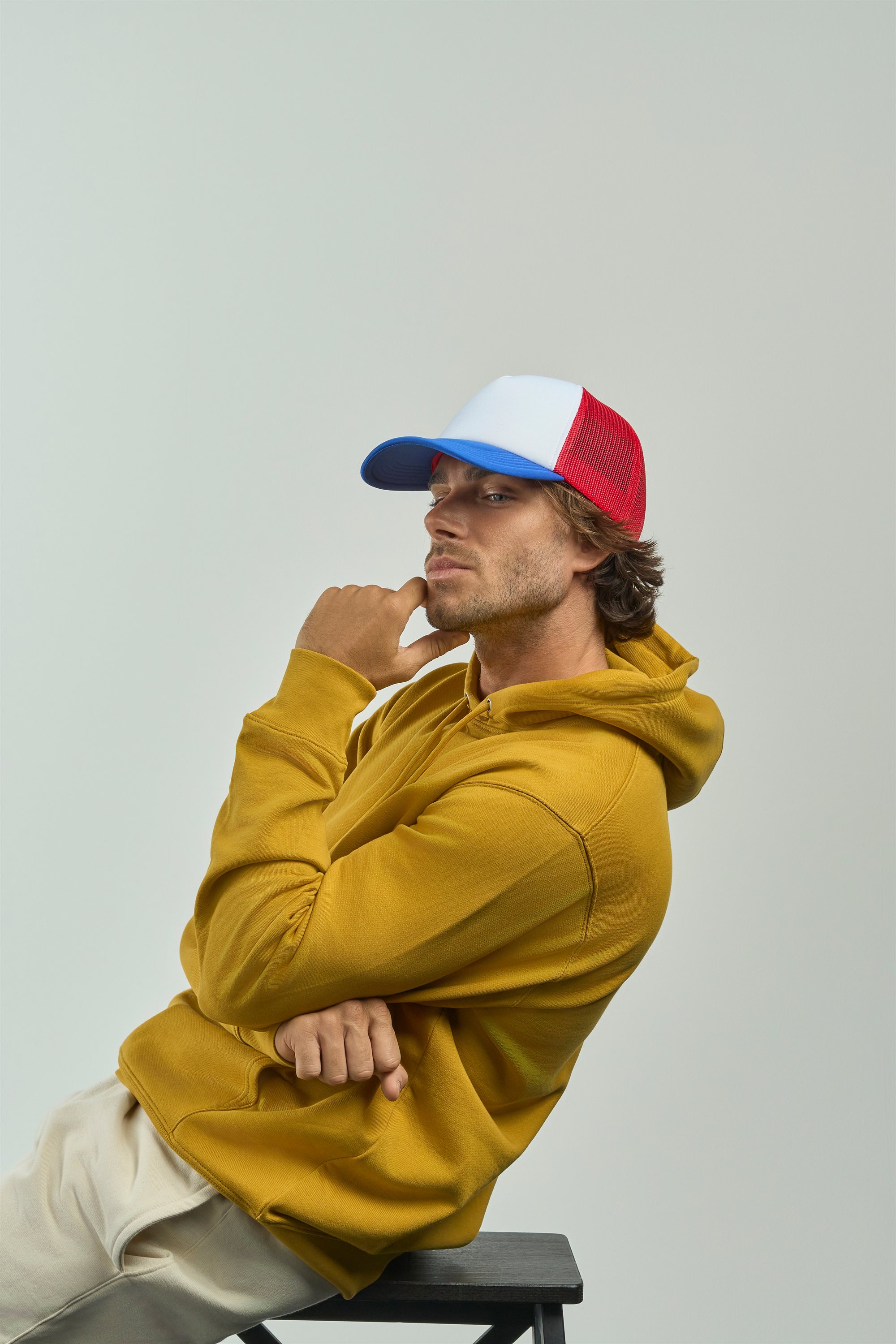 Atlantis - 5 Panel Mesh Kappe - AT2070 – Bild 2