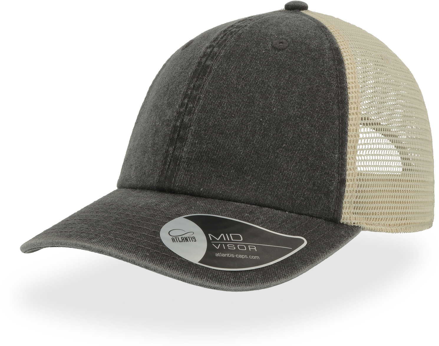 Atlantis - 6 Panel Trucker Kappe - AT5070