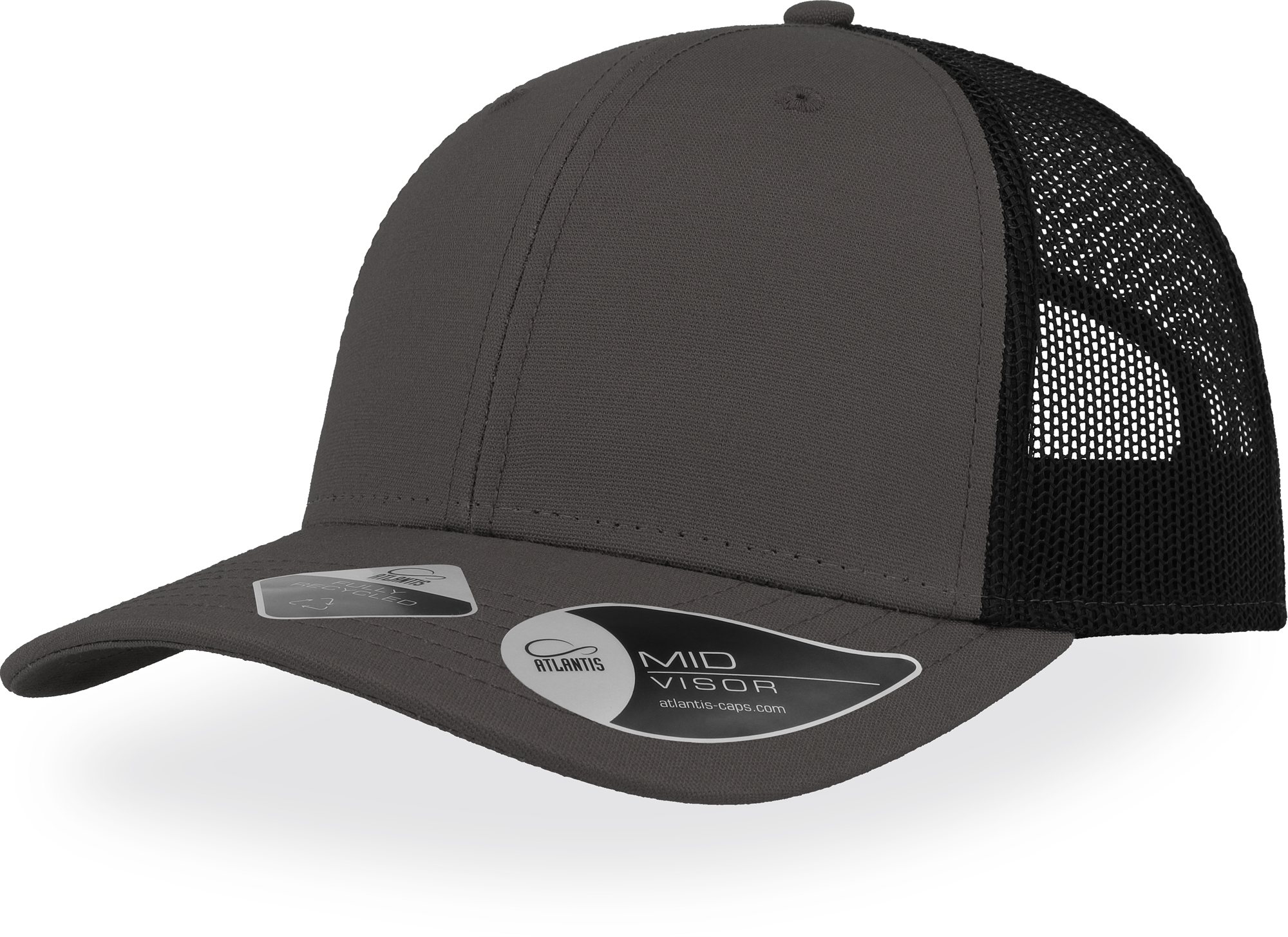 Atlantis - 6 Panel Mesh Kappe "Recy Three" - AT6090