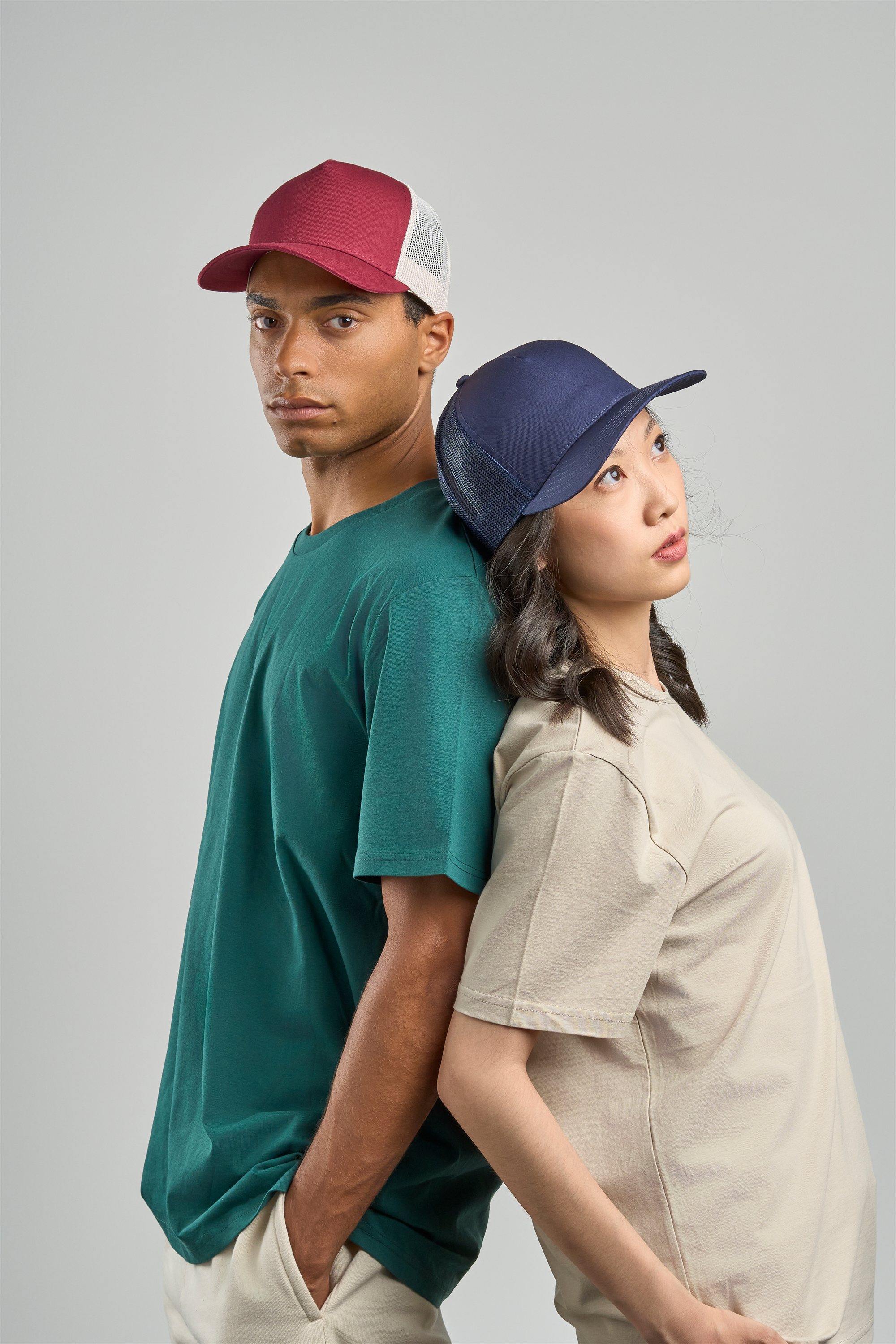 Atlantis - 5 Panel Trucker Kappe "Rapper" - AT8020 – Bild 3
