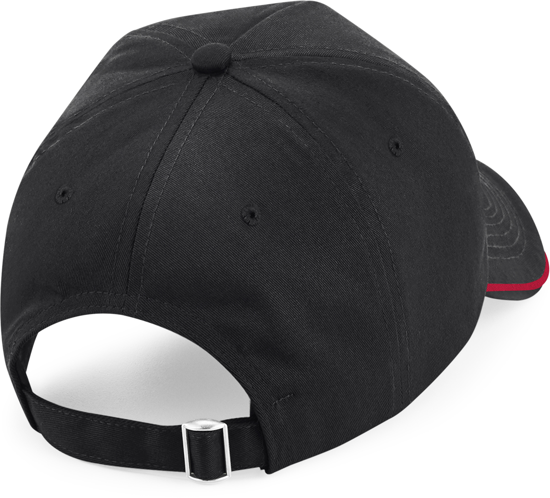 Beechfield - 5 Panel Kappe "Authentic Piped Peak" - BB025C – Bild 4