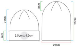 Beechfield - Circular Patch Beanie - BB332R – Bild 4