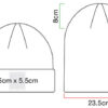 Beechfield - Patch Beanie - BB337R – Bild 4