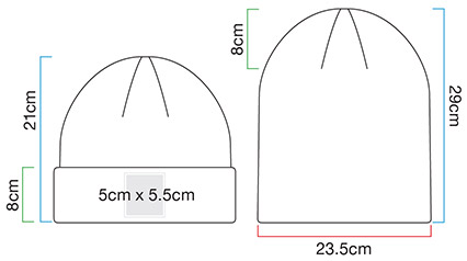 Beechfield - Patch Beanie - BB337R – Bild 4