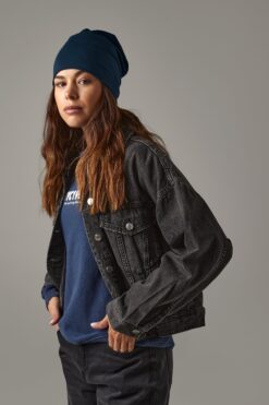 Alternative view of Beechfield - Hemsedal Cotton Slouch Beanie - BB0368