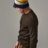 Beechfield - Strickmütze mit Streifen "Hygge" - BB0392 – Bild 2