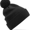 Beechfield - Bio Strickmütze mit Pompon "Snowstar®" - BB450N