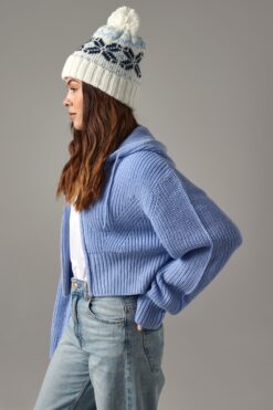 Alternative view of Beechfield - Fair Isle Snowstar® Beanie - BB0456