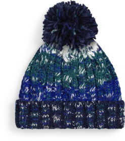 Beechfield - Strickmütze mit Pompon "Corkscrew" - BB0486