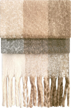 Beechfield - Schal "Fluffy Check" - BB494R