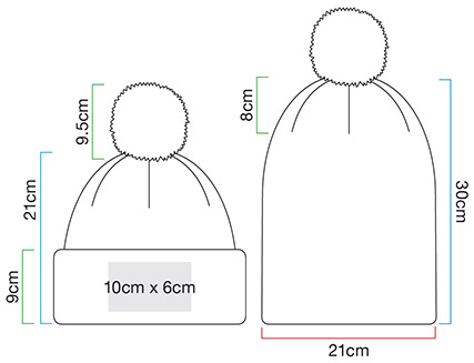 Beechfield - Wasserabweisende Strickmütze mit Pompon - BB0502 – Bild 3
