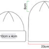 Beechfield - Wasserabweisende Strickmütze mit Umschlag - BB0505 – Bild 3