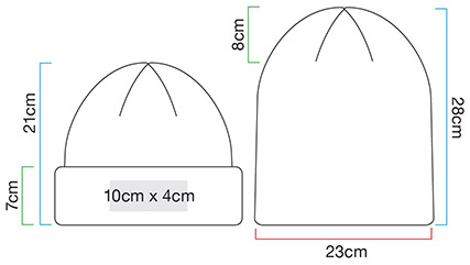 Beechfield - Wasserabweisende Strickmütze mit Umschlag - BB0505 – Bild 3