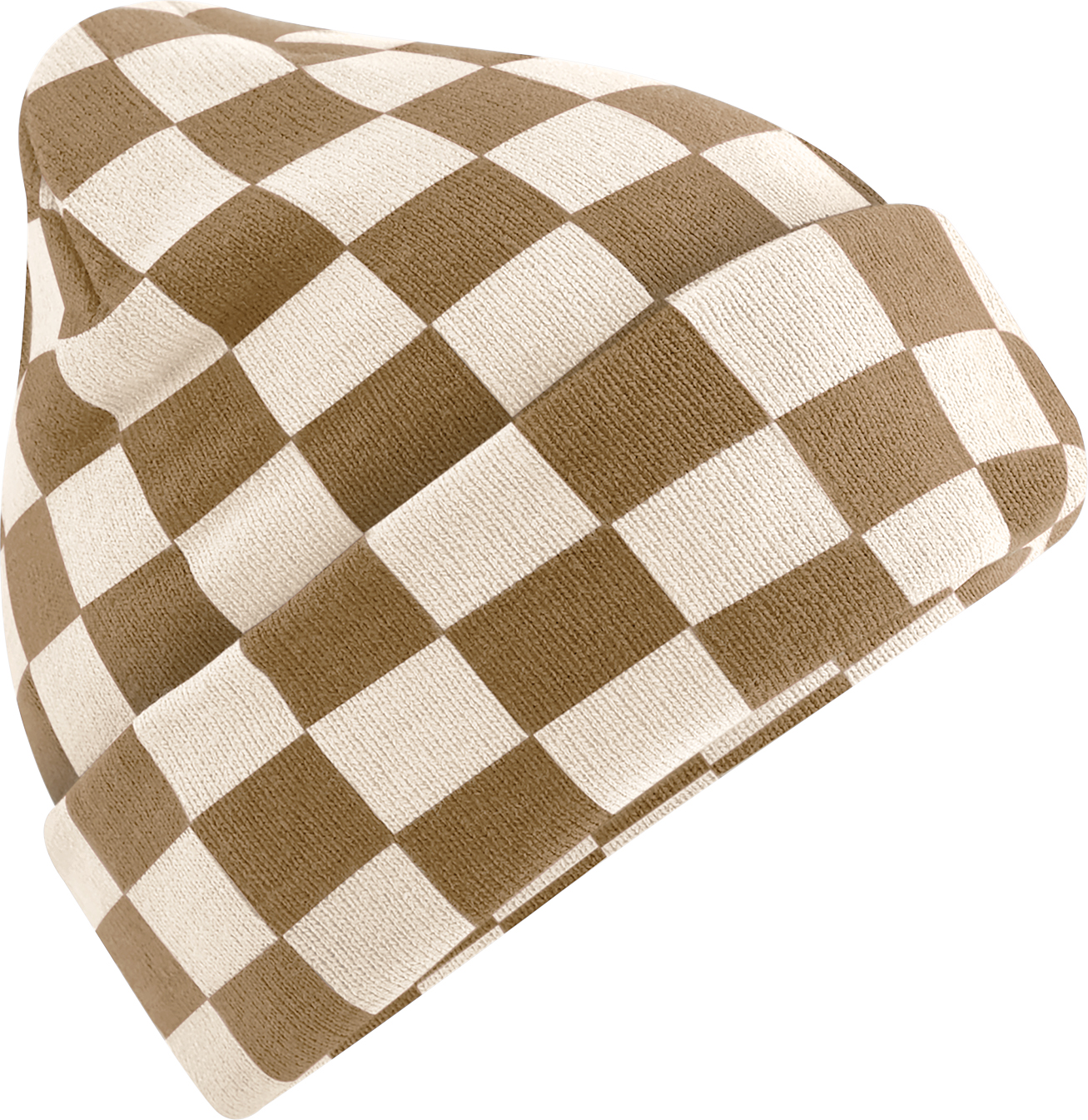 Beechfield - Strickmütze "Checkerboard" - BB0531
