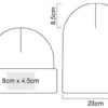 Beechfield - Thinsulate™ Patch Strickmütze - BB0540 – Bild 3