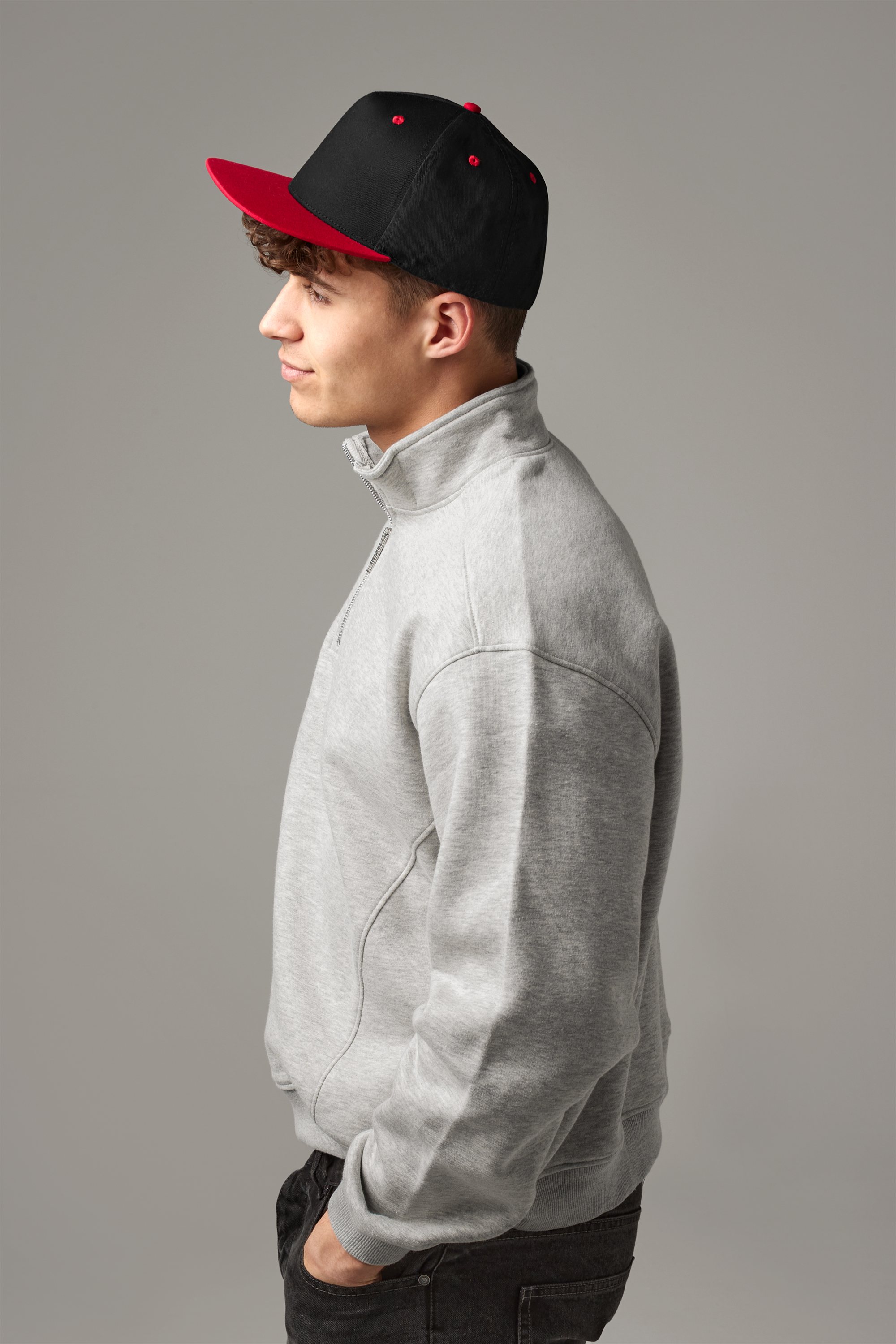 Beechfield - 5 Panel Snapback Contrast Kappe - BB610C – Bild 2