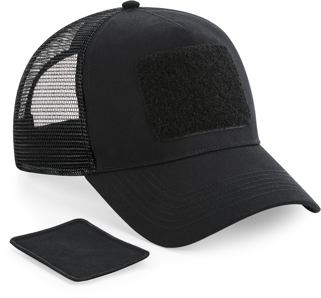 Beechfield - 5 Panel Kappe "Removable Patch Trucker" - BB0641