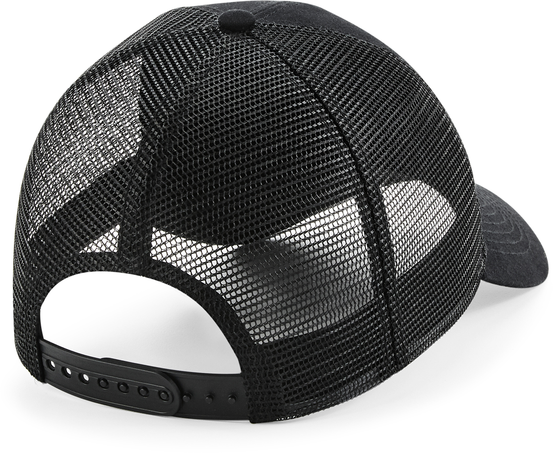 Beechfield - 5 Panel Kappe "Removable Patch Trucker" - BB0641 – Bild 3