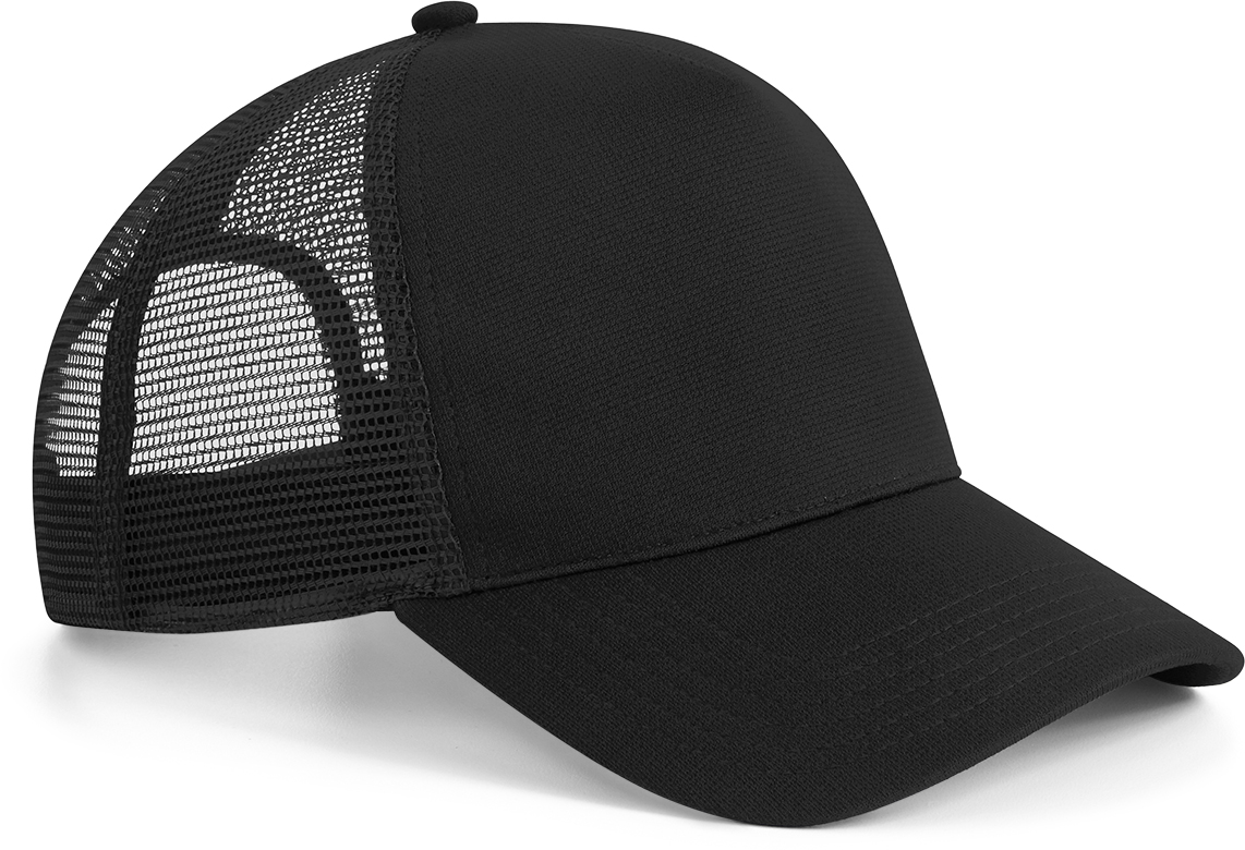 Beechfield - 5 Panel Snapback Kappe "Microknit Trucker" - BB0642