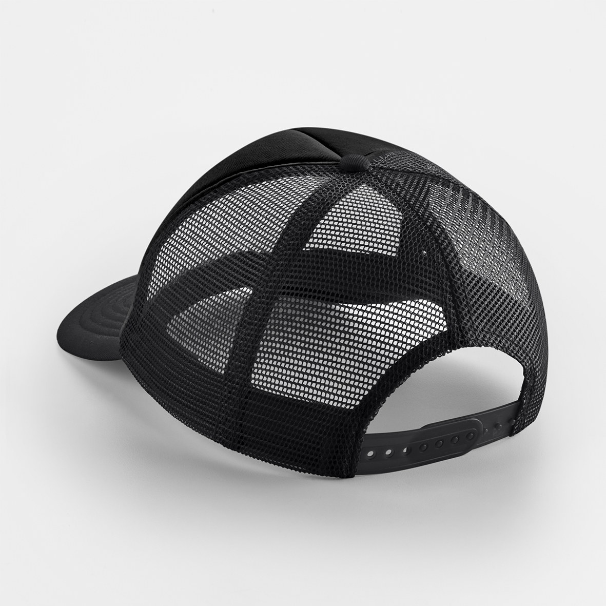 Beechfield - Kinder 5 Panel Polyester Mesh Kappe - BB645B – Bild 3