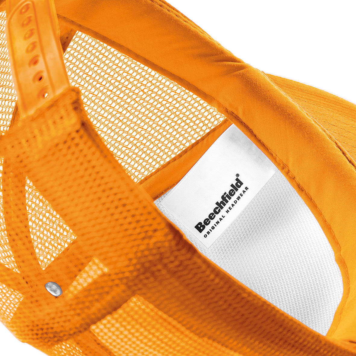 Beechfield - Kinder 5 Panel Polyester Mesh Kappe - BB645B – Bild 4