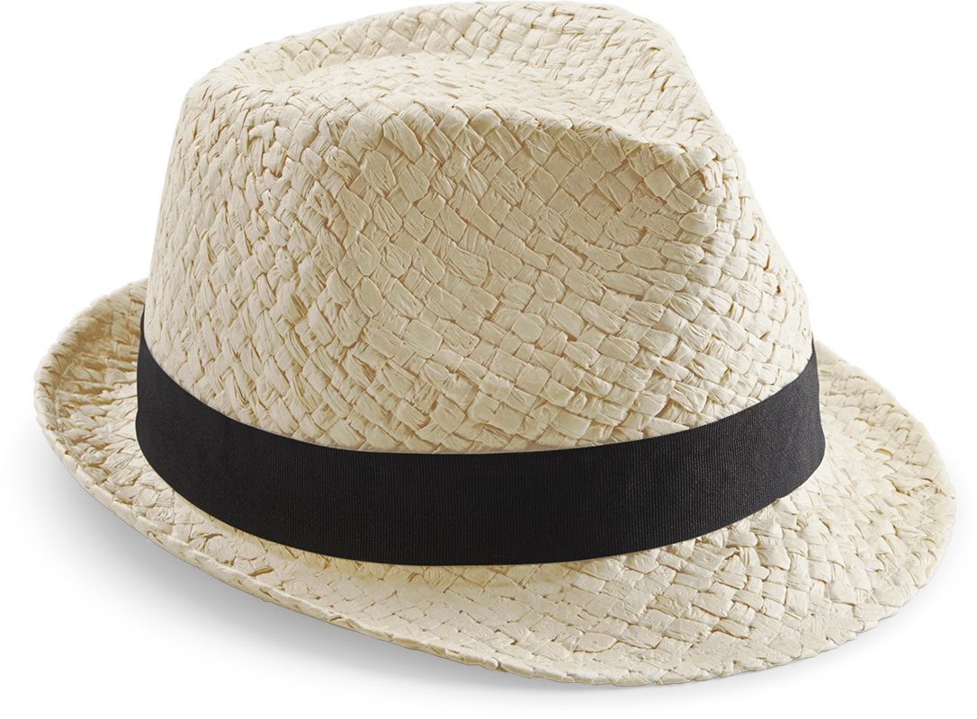 Beechfield - Hut in Flecht-Optik "Festival Trilby" - BB0720