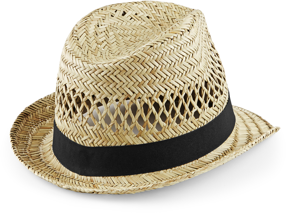 Beechfield - Hut in Flecht-Optik "Summer Trilby" - BB0730 – Bild 3