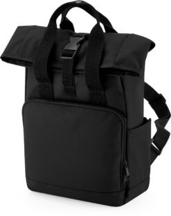 Bagbase - Mini Roll-Top Rucksack mit Doppelgriff - BG118S