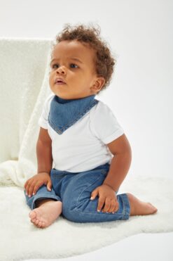 Alternative view of Babybugz - Baby Denim Lätzchen - BZ55