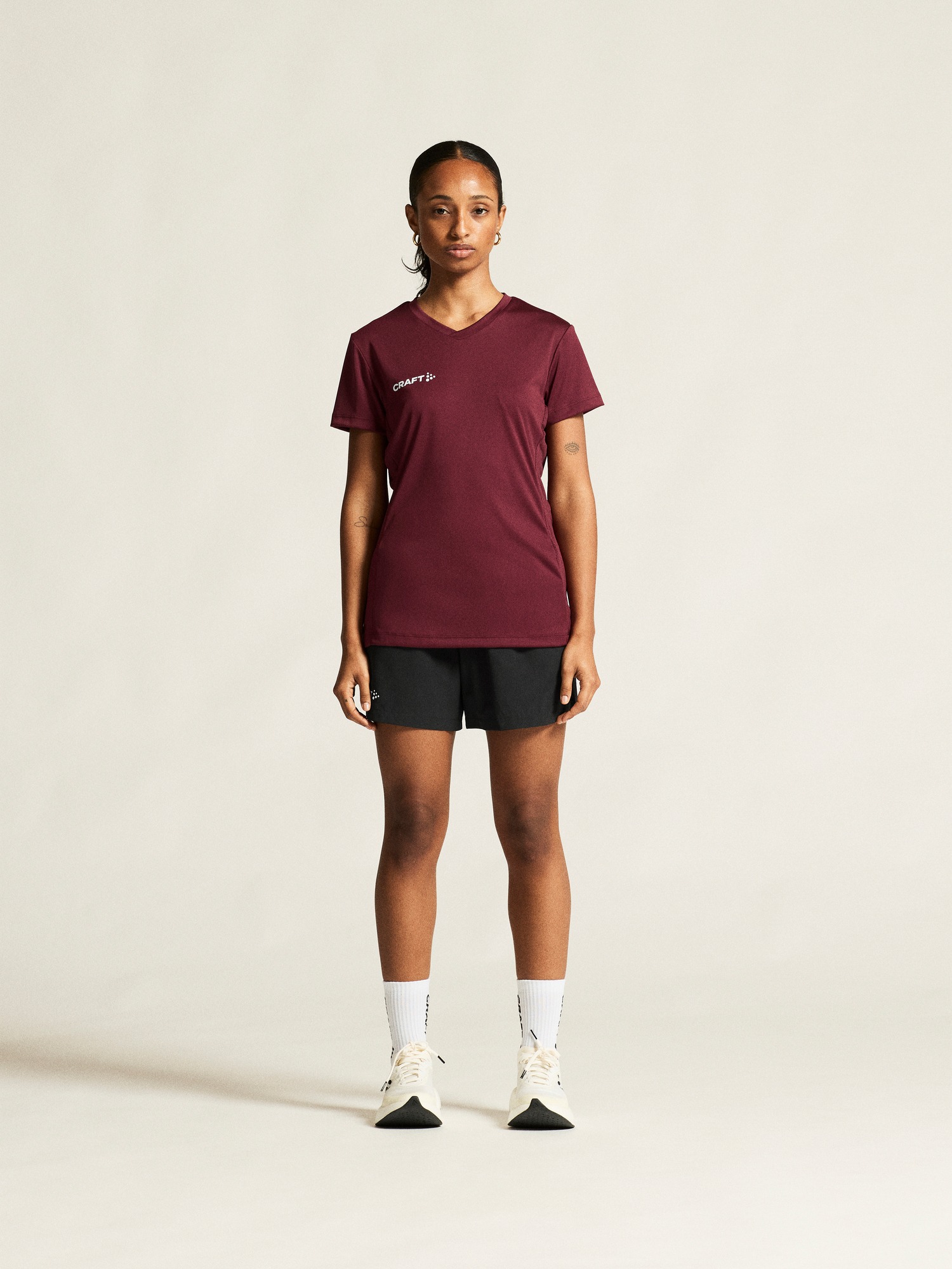 Craft - Damen V-Ausschnitt Sport Shirt - CR5566 – Bild 3