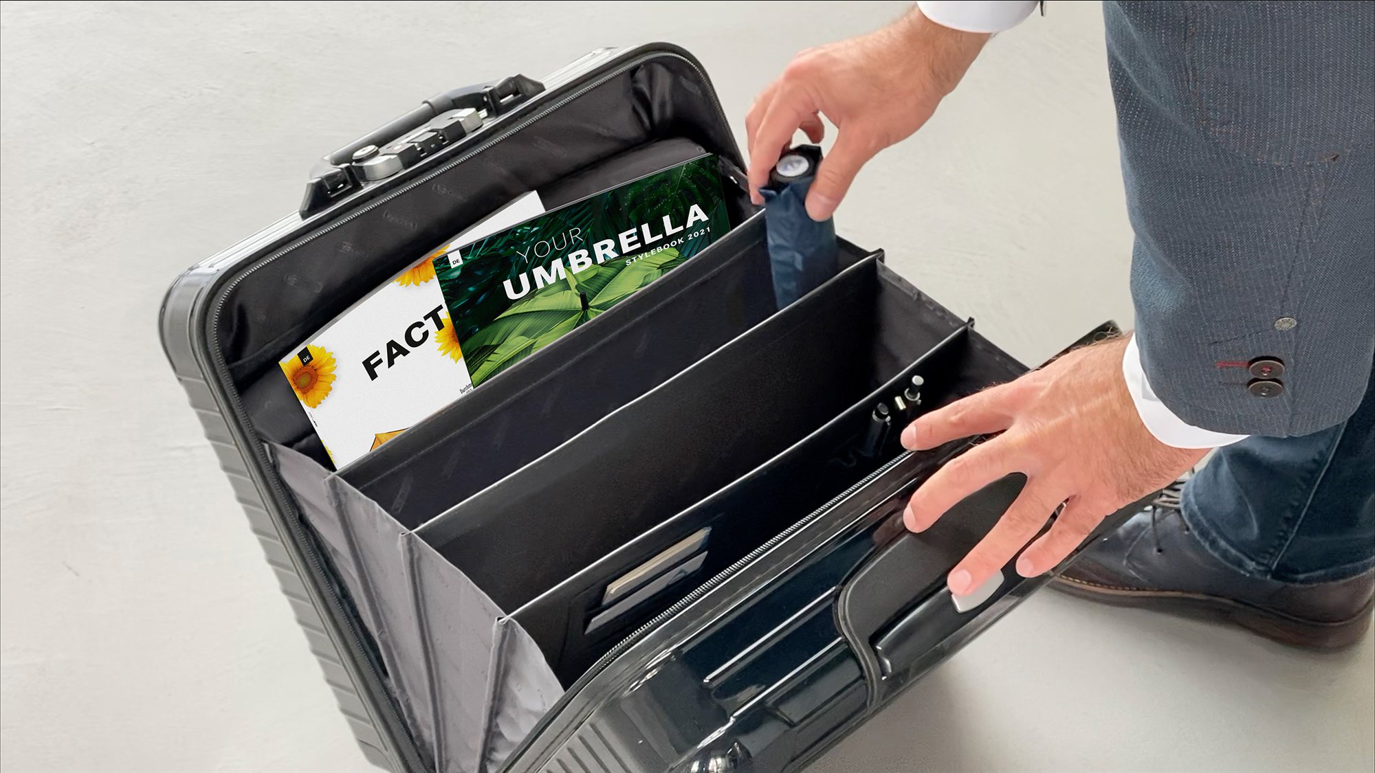 Fare - Mini Taschenschirm FiligRain® - FARE5062 – Bild 3