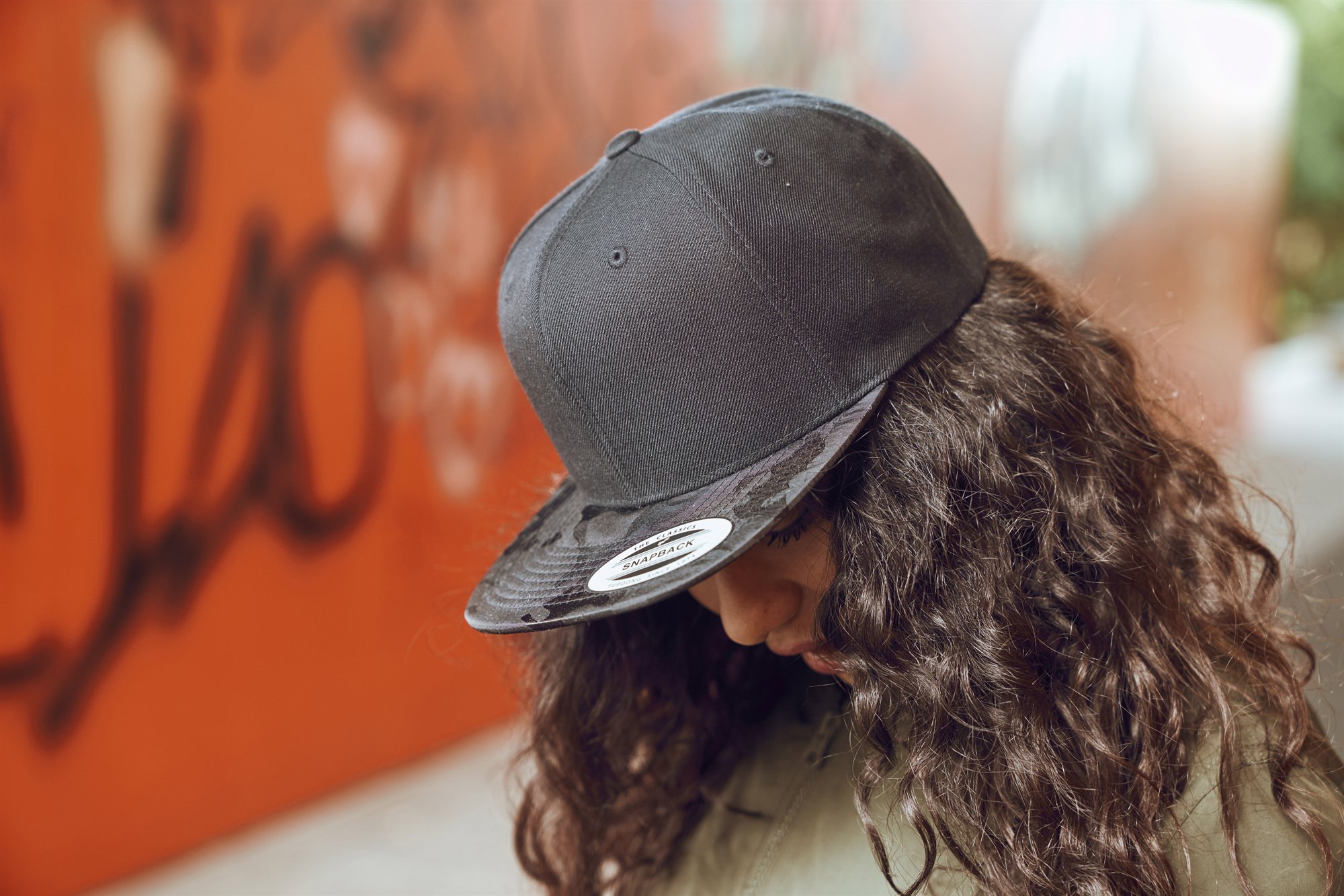 Flexfit - 6 Panel Snapback Kappe "Camo" - FF689C – Bild 3