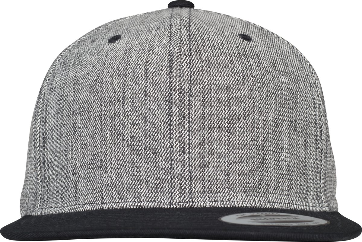 Flexfit - 6 Panel Snapback Kappe "Melange" - FF689M