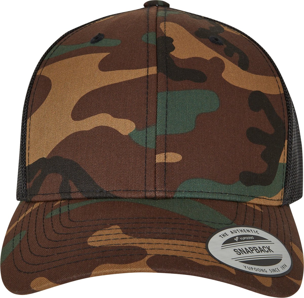 Flexfit - 5 Panel Trucker Kappe "Camo" - FF606C
