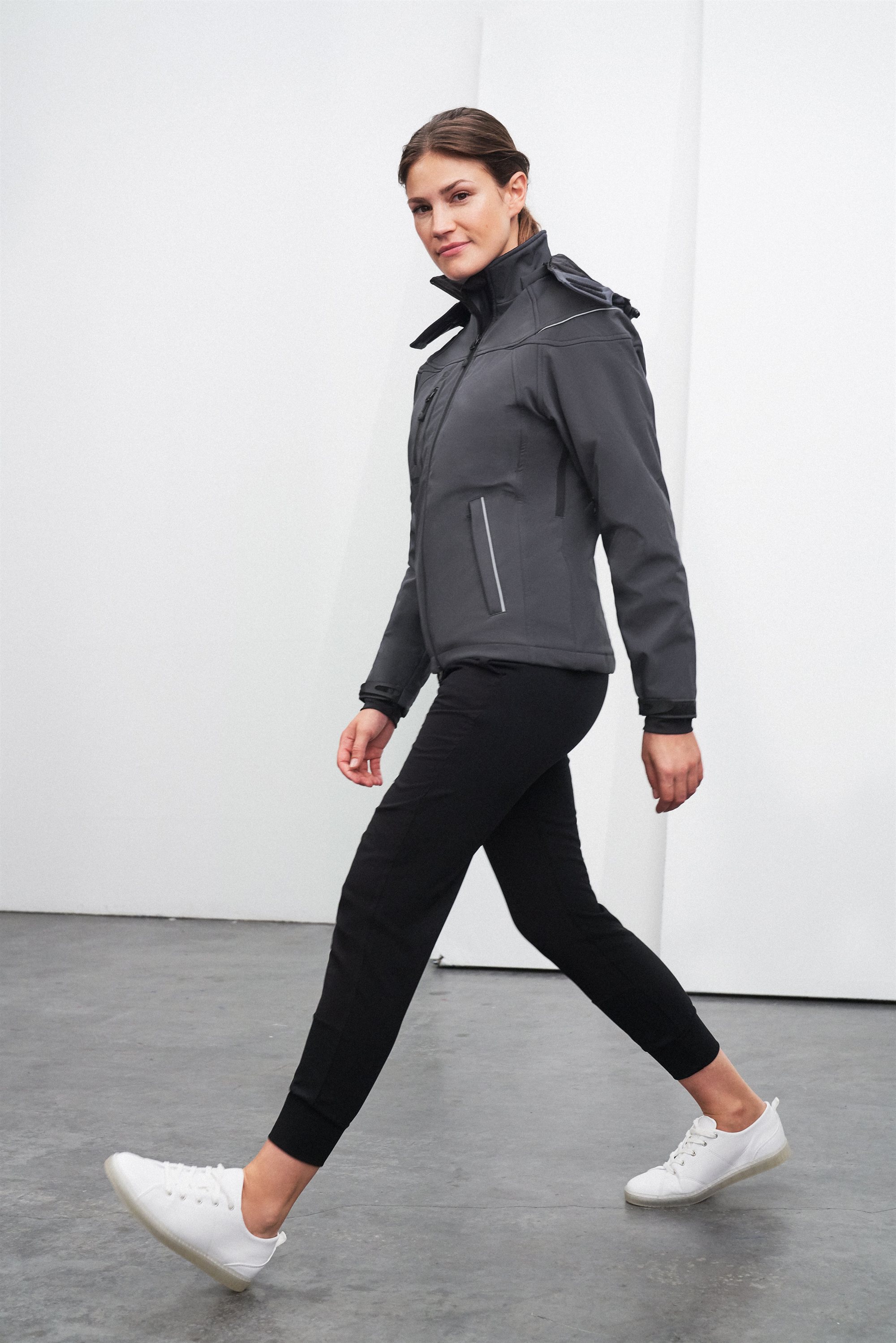 Daiber - Damen 3-Lagen Winter Softshell Jacke - JN1001 – Bild 3