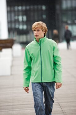 Alternative view of Daiber - Herren 3-Lagen Softshell Jacke - JN1020