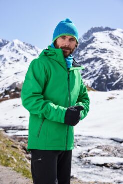 Daiber - Herren 3-Lagen Wintersport Softshell Jacke - JN1054 – Bild 3