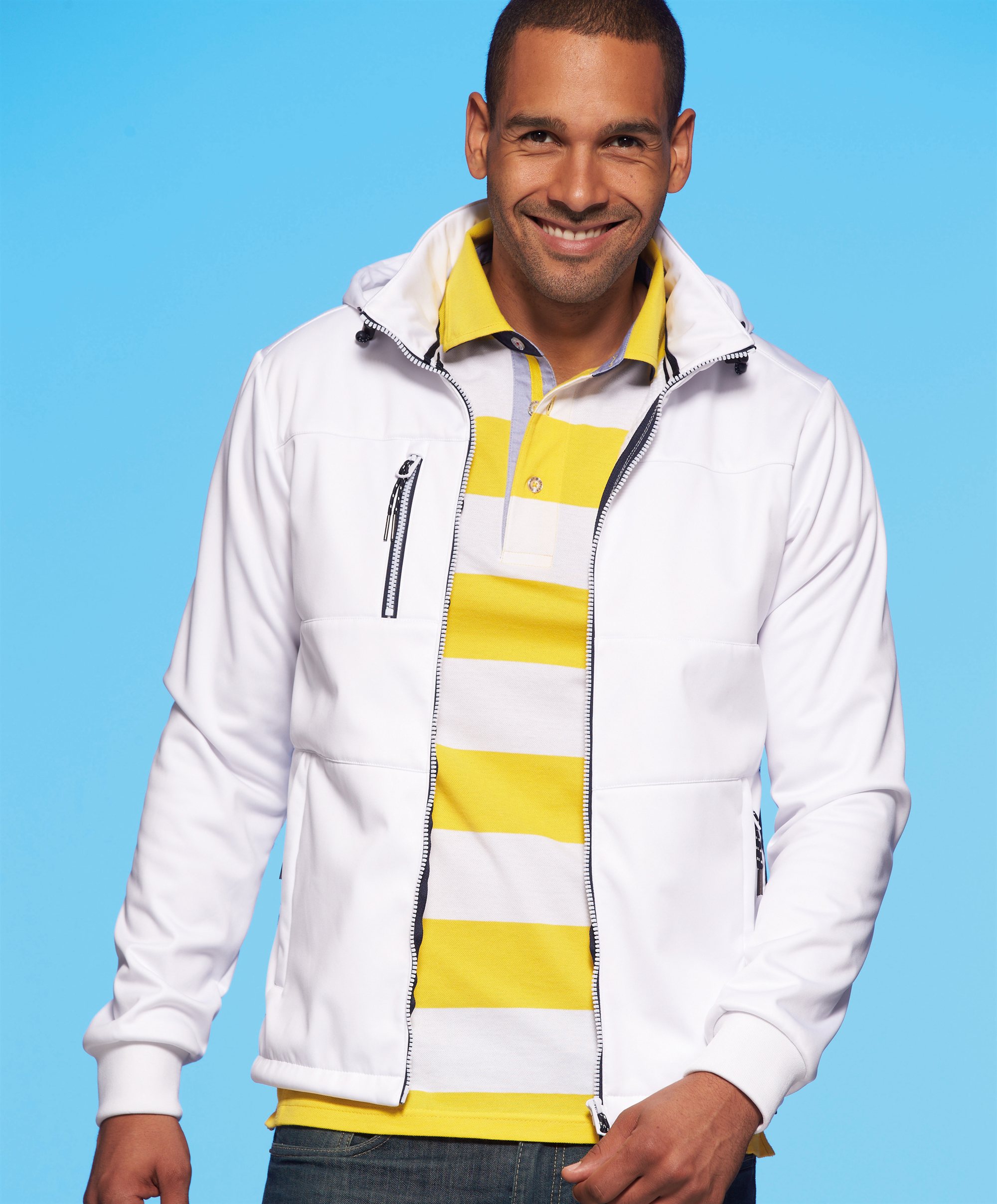 Daiber - Herren 3-Lagen Softshell Jacke "Maritim" - JN1078 – Bild 3
