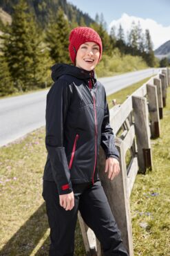 Daiber - Damen 3-Lagen Softshell Jacke - JN1097 – Bild 3