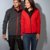 Daiber - Herren 2-Lagen Promo Softshell Jacke - JN1130 – Bild 3