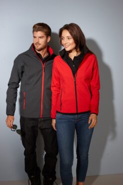 Daiber - Herren 2-Lagen Promo Softshell Jacke - JN1130 – Bild 3