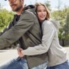 Daiber - Damen 2-Lagen Kapuzen Softshell Jacke - JN1145 – Bild 2