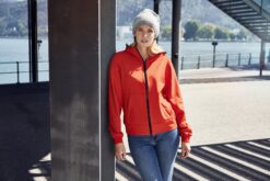 Daiber - Damen 2-Lagen Kapuzen Softshell Jacke - JN1145 – Bild 3