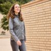Daiber - Damen 2-Lagen Melange Softshell Jacke - JN1147 – Bild 2