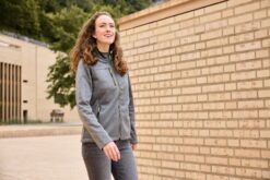 Alternative view of Daiber - Damen 2-Lagen Melange Softshell Jacke - JN1147