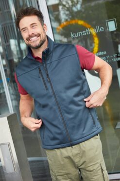 Alternative view of Daiber - Herren 3-Lagen Softshell Gilet - JN1170