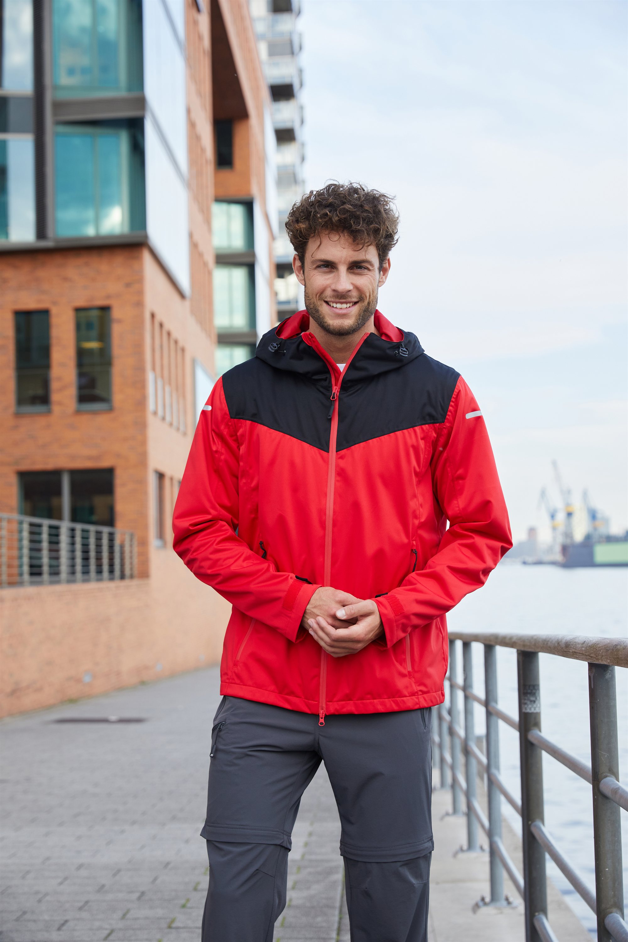 Daiber - Herren Outdoor Softshell Jacke - JN1180 – Bild 3